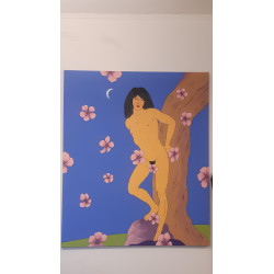 QUADRO DI DONNA SENZA VESTI