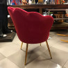 POLTRONA FIORE ROSSA