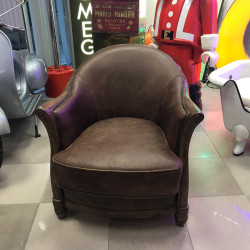 POLTRONCINA VINTAGE IN PELLE