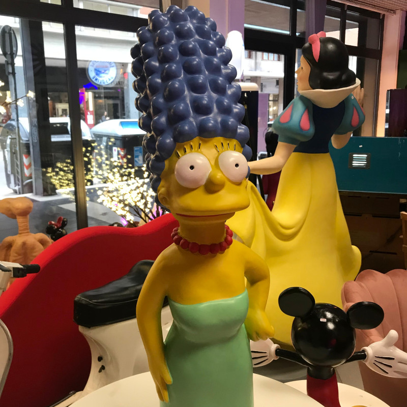 STATUA IN RESINA MARGE SIMPSON