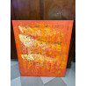 QUADRO artista contemporaneo sui toni del ARANCIONE