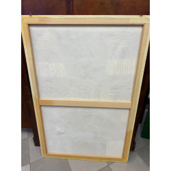QUADRO  artista contemporaneo sui toni del BIANCO