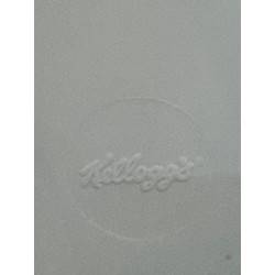 Vassoio originale KELLOGG'S colore giallo