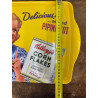 Vassoio originale KELLOGG'S colore giallo