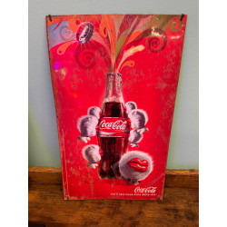 INSEGNA PUBBLICITARIA COCA COLA ANNI 90   PANNELLO