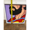 SUPERMAN CON LA BARBA quadro di Olga Tkatchenko