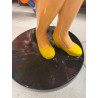 STATUA BETTY BOOP IN ABITO GIALLO -H 92 cm