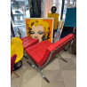 KNOLL.        Sedia Barcellona® e pouff Barcellona®