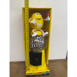 MM   M&M's  Dispenser caramelle giallo,  yellow