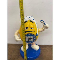 MM  M&M's  Orologio da collezione giallo, yellow