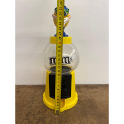 MM  M&M's   Dispenser caramelle giallo , yellow