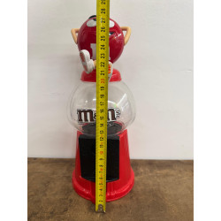 MM  M&M's  Dispenser caramelle rosso, red