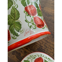 VASO AMARENE FABBRI 1905       VASO FRAGOLE
