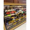 QUADRO ARTISTICO CON STAMPA AMERICAN EXPRESS