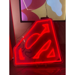 INSEGNA LUMINOSA SUPERMAN