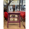 CONVERSE, SGABELLO IN LEGNO , COLORE VIOLA