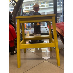 CONVERSE, SGABELLO IN LEGNO , COLORE GIALLO