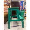 CONVERSE, SGABELLO IN LEGNO , COLORE VERDE