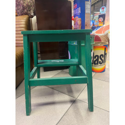CONVERSE, SGABELLO IN LEGNO , COLORE VERDE