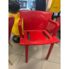 KARTELL, SEDIA COLORE ROSSO
