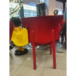 KARTELL, SEDIA COLORE ROSSO