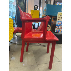 KARTELL, SEDIA COLORE ROSSO