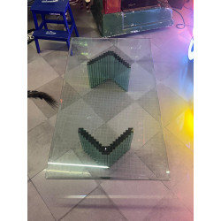 TAVOLO IN VETRO H.40 CM