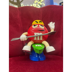 MM  M&M's dispenser caramelle, rosso