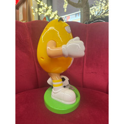 MM M&M's dispenser caramelle, giallo