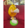 MM M&M's dispenser caramelle, giallo