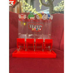 MM M&M's dispenser caramelle, rosso