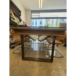 TAVOLO IN VETRO H.82 CM
