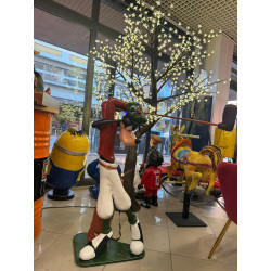 STATUA PIPPO GOLFISTA