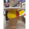 SET COMPLETO - SEDIE GELATO- TAVOLINO