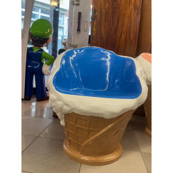 SET COMPLETO - SEDIE GELATO- TAVOLINO