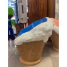 SET COMPLETO - SEDIE GELATO- TAVOLINO