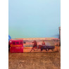 TIN TOY - COUNTRY HORSE CART