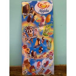 CARTELLO GELATI ALGIDA