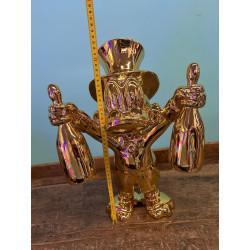 Statua Zio Paperone GOLD