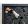 QUADRO DECORATIVO CON BOTTIGLIA CHAMPAGNE LALLIER