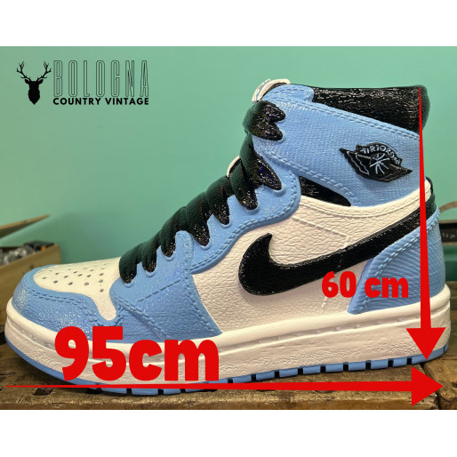 SCARPA - AIR JORDAN 1 North Carolina - 95x60cm